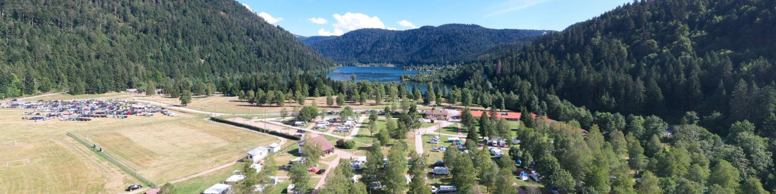 Camping-Stellpltze in den Vogesen auf Domaine de Longemer